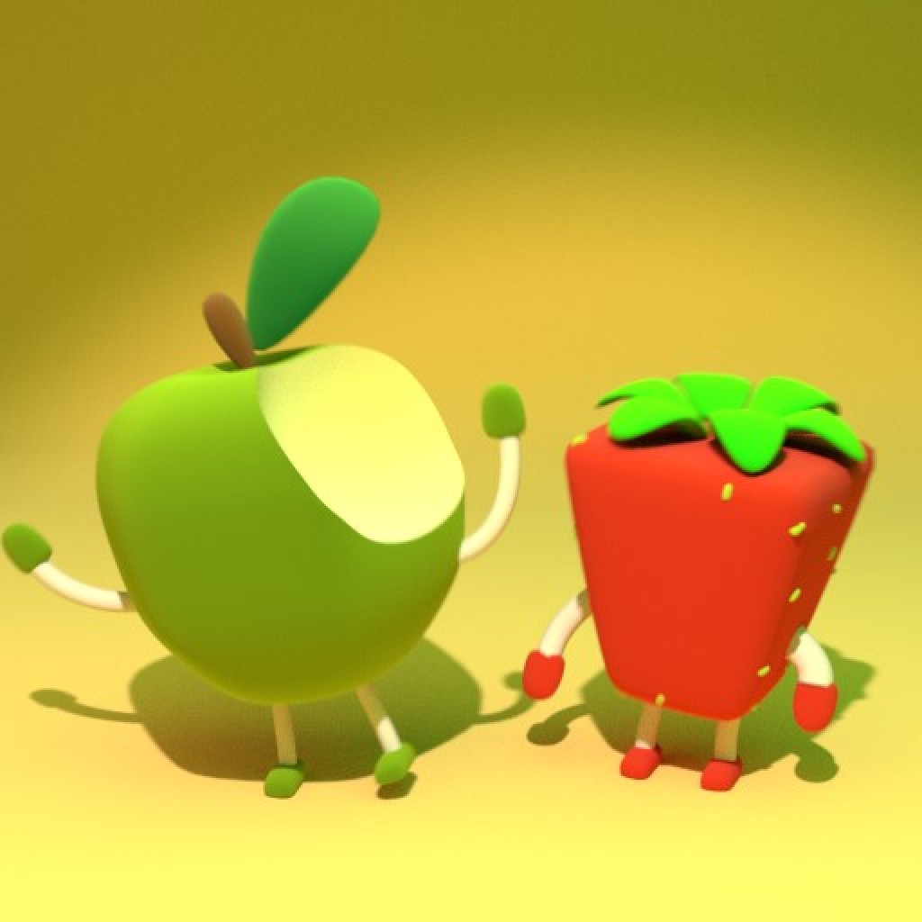 Apple and Strawberry preview image 1